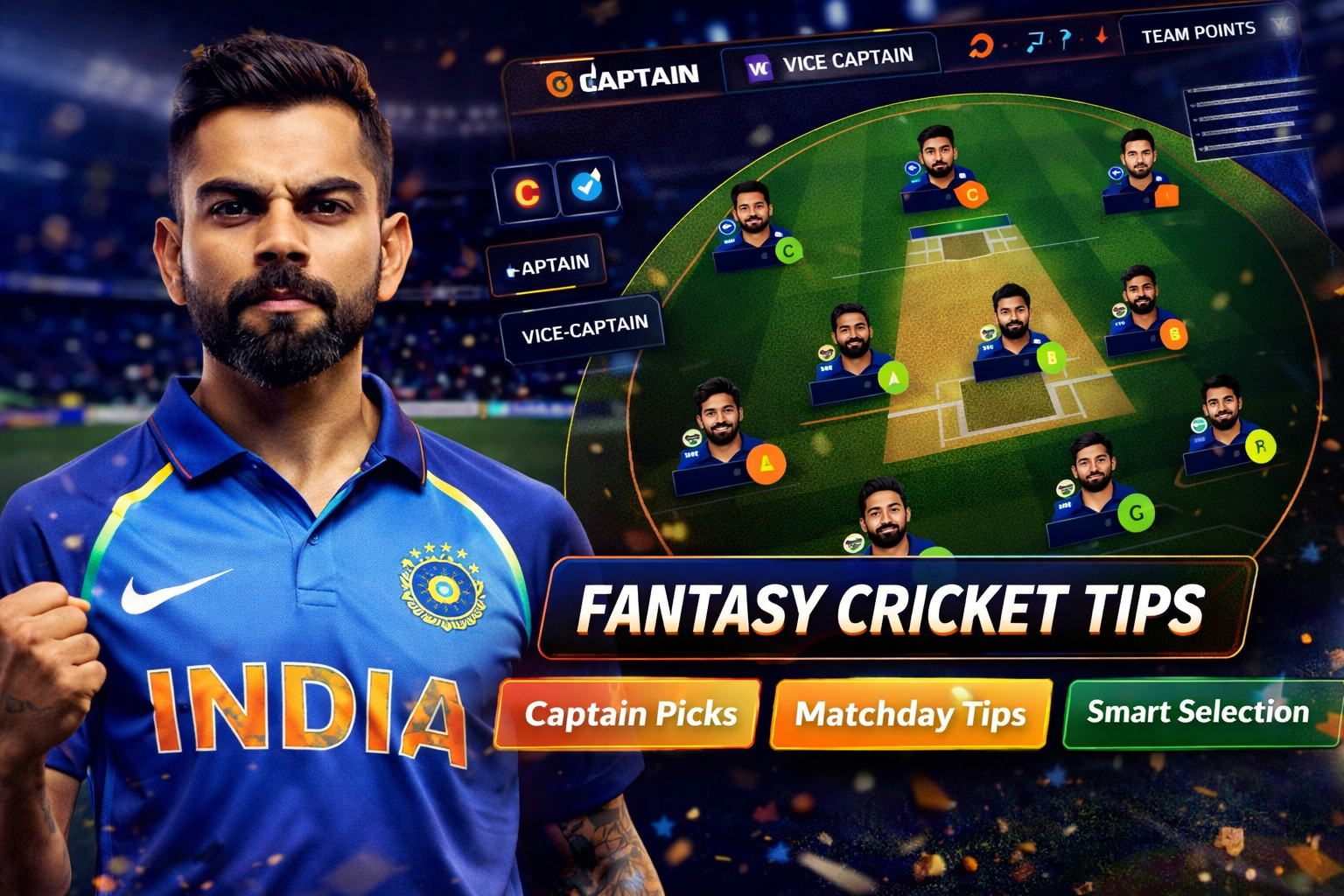 fanfight fantasy cricket pick checklist