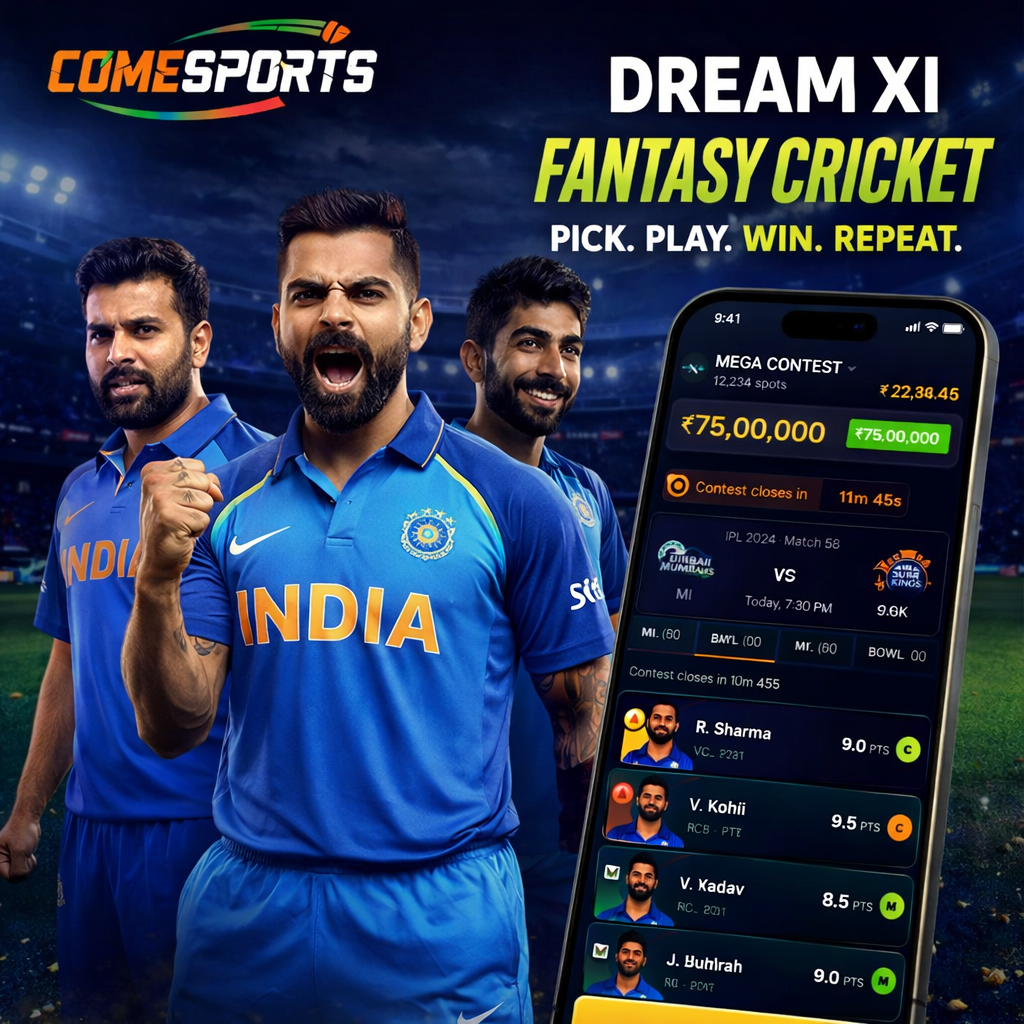 fanfight india cricket fantasy lineup
